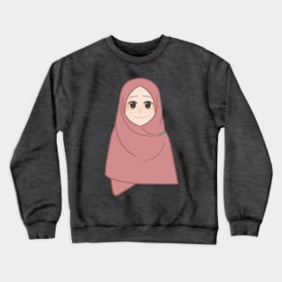 Ave muslimah girl Crewneck Sweatshirt